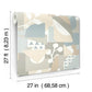 Cut Outs Sky Blue Wallpaper