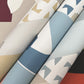 Cut Outs Sky Blue Wallpaper