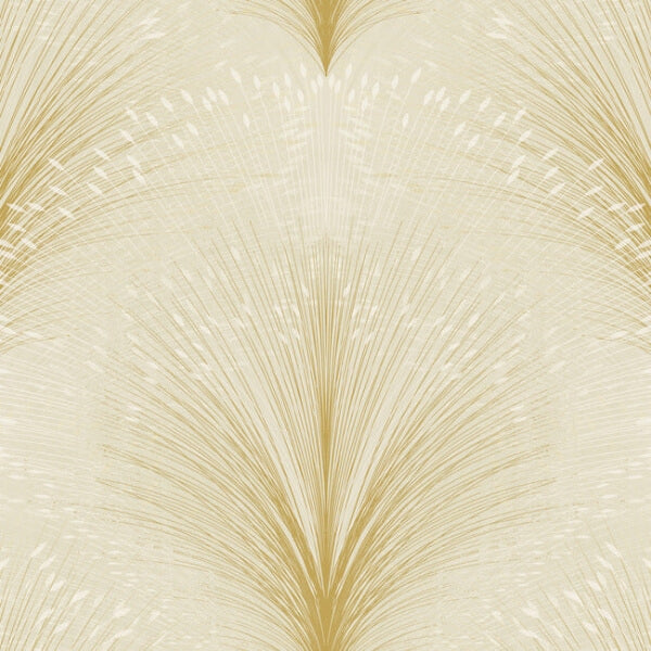 Papyrus Plume Beige Wallpaper