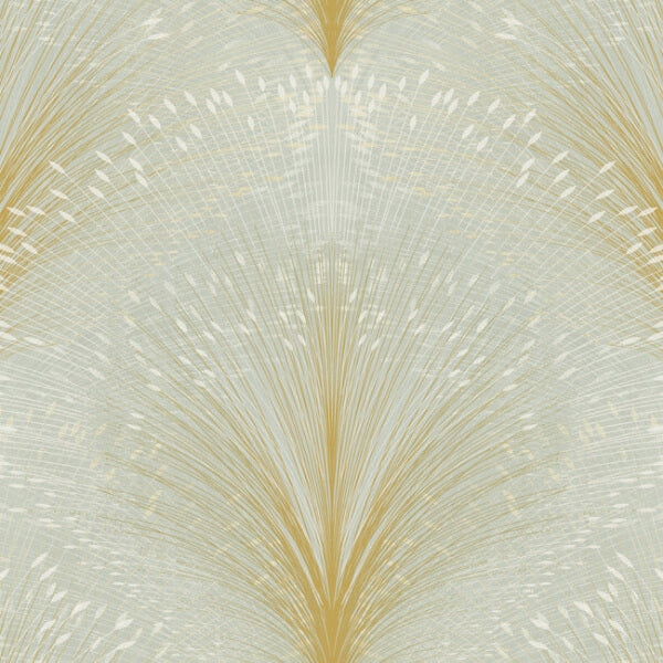 Papyrus Plume Sage Wallpaper