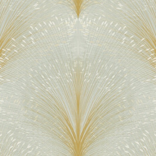 Papyrus Plume Sage Wallpaper