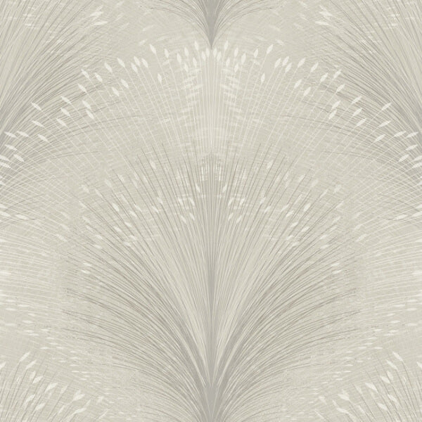 Papyrus Plume Grey Wallpaper