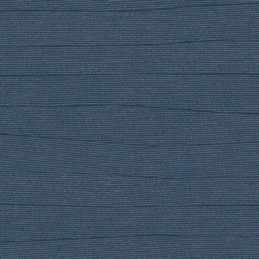 Natural Grid Navy Wallpaper