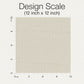 Natural Grid Taupe Wallpaper