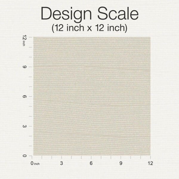 Natural Grid Taupe Wallpaper