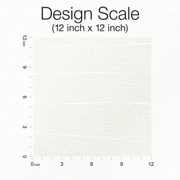 Natural Grid White Pearl Wallpaper