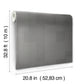 Contour Gunmetal Wallpaper