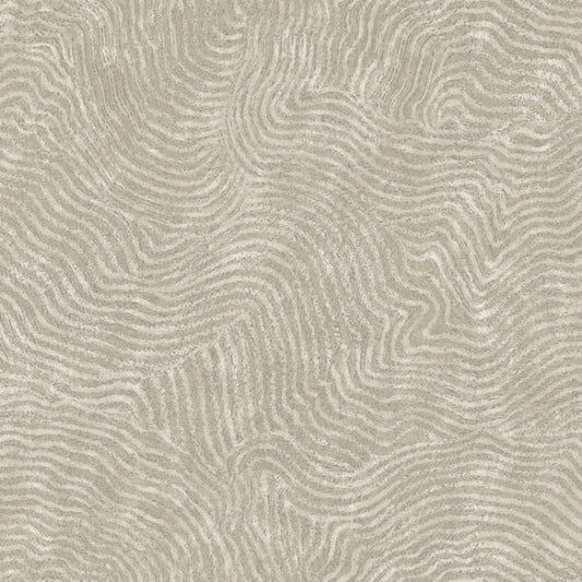 Modern Wood Taupe Wallpaper