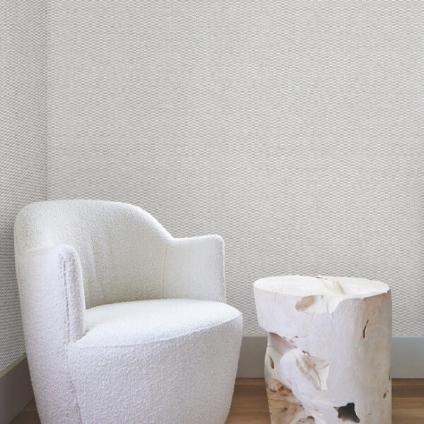 Checkerboard White Wallpaper