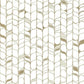 Perfect Petals White & Gold Wallpaper