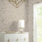 Perfect Petals Beige & Gold Wallpaper