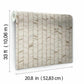 Perfect Petals Beige & Gold Wallpaper