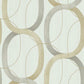 Interlock Dark Taupe Wallpaper