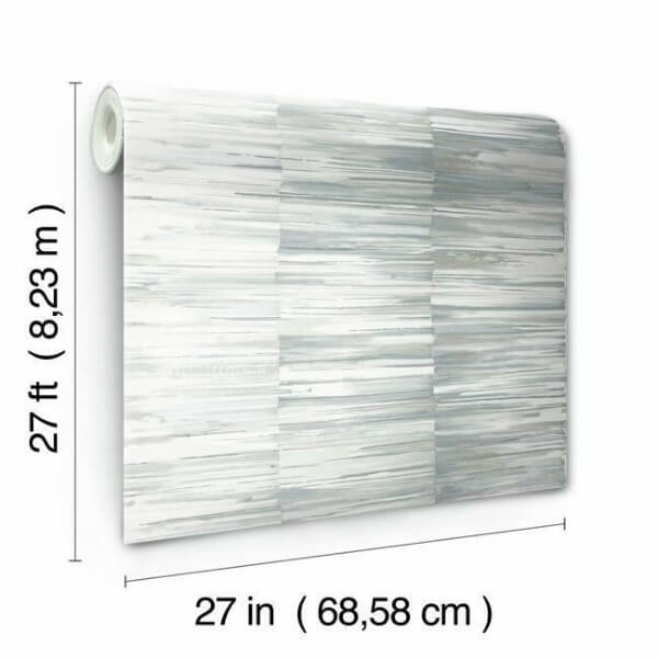 Artist's Palette Blue & Grey Wallpaper