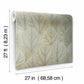 Leaf Concerto Taupe Wallpaper