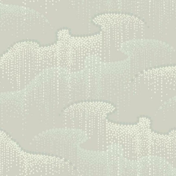 Moonglight Pearls Light Taupe Wallpaper