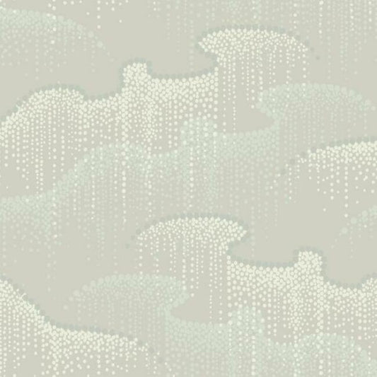 Moonglight Pearls Light Taupe Wallpaper