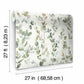 Joyful Eucalpytus Green Wallpaper