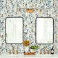 Joyful Eucalyptus Turquoise Wallpaper