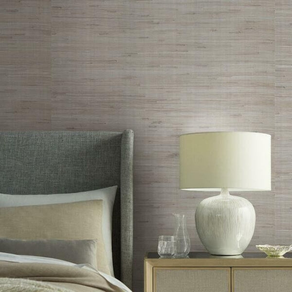 Jute Silver & Taupe Metallic Wallpaper