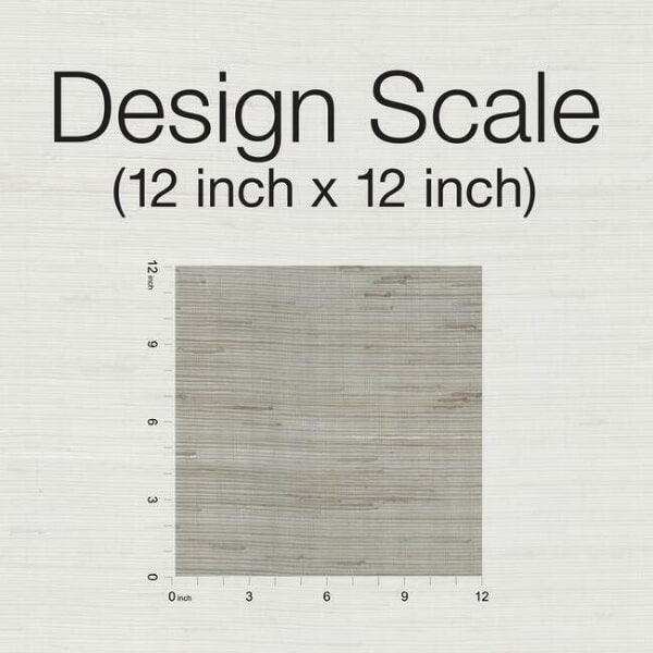 Jute Silver & Taupe Metallic Wallpaper