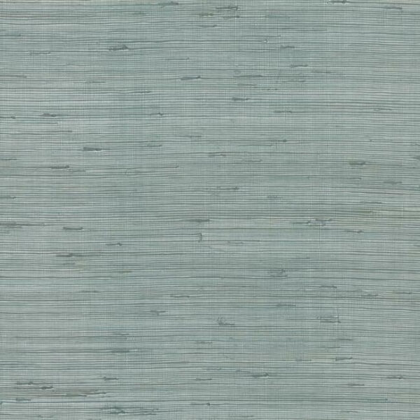 Jute Silver & Aqua Metallic Wallpaper