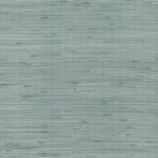 Jute Silver & Aqua Metallic Wallpaper