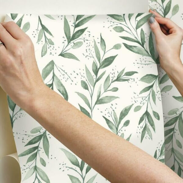 Magnolia Home Olive Branch Olive Grove Peel & Stick Wallpaper