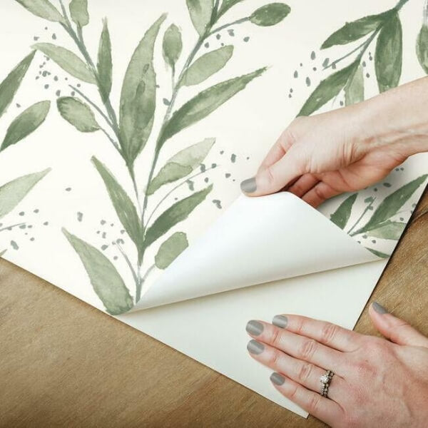 Magnolia Home Olive Branch Olive Grove Peel & Stick Wallpaper