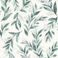 Magnolia Home Olive Branch Teal Peel & Stick Wallpaper