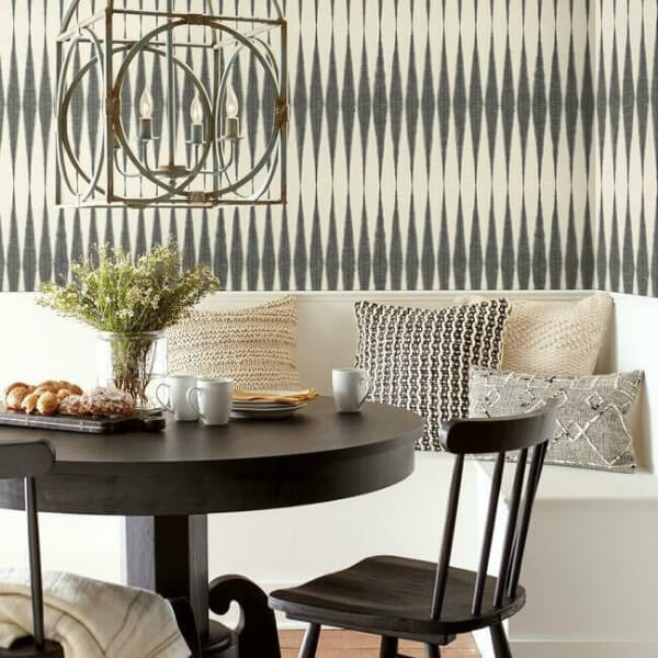 Magnolia Home Handloom Black Peel & Stick Wallpaper