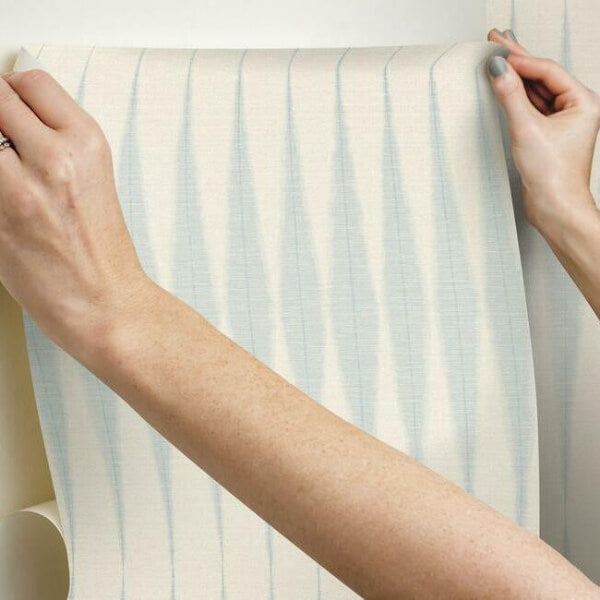 Magnolia Home Handloom Baby Blue Peel & Stick Wallpaper