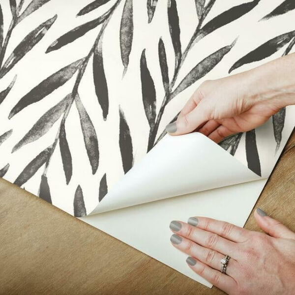 Magnolia Home Willow Black Peel & Stick Wallpaper