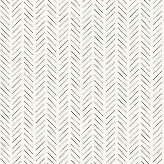 Magnolia Home Pick-Up Sticks Black Peel & Stick Wallpaper