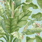 Banana Leaf Blue & Green Peel & Stick Wallpaper