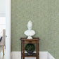 Papyrus Weave Green Peel & Stick Wallpaper