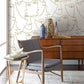 Pablo Portraits Gold Metallic Peel & Stick Wallpaper