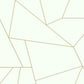 Fractured Prism Gold Metallic Peel & Stick Wallpaper