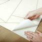 Fractured Prism Gold Metallic Peel & Stick Wallpaper