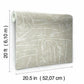 Urban Chalk Neutral Peel & Stick Wallpaper