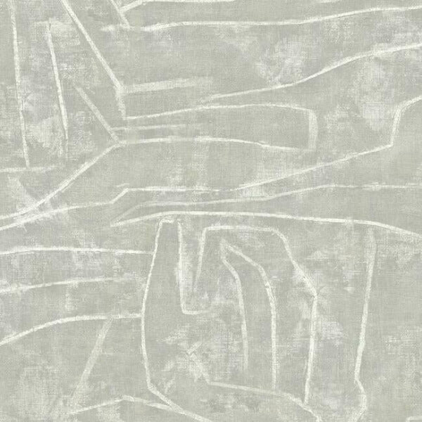 Urban Chalk Grey Peel & Stick Wallpaper