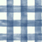 Checkmate Watercolor Plaid Blue Peel & Stick Wallpaper