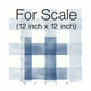 Checkmate Watercolor Plaid Blue Peel & Stick Wallpaper