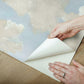 Clouds on Canvas Blue Peel & Stick Wallpaper