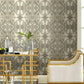 Inner Beauty Grey Peel & Stick Wallpaper