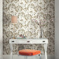 Flourish Neutral Peel & Stick Wallpaper