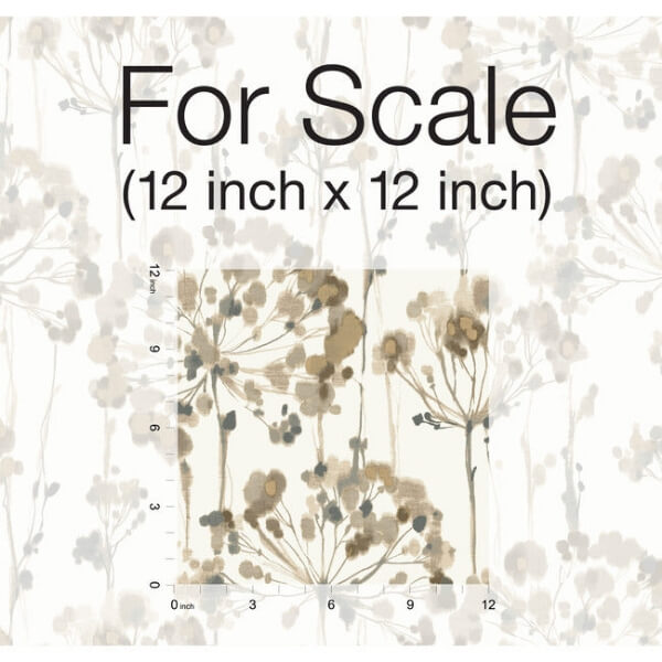 Flourish Neutral Peel & Stick Wallpaper