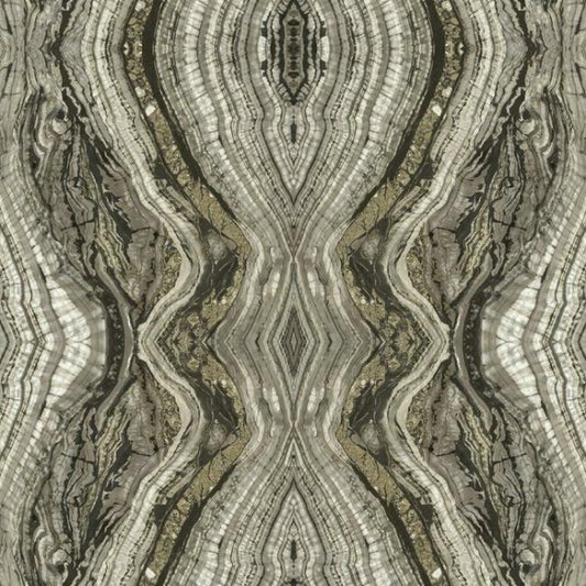 Kaleidoscope Dark Grey Peel & Stick Wallpaper