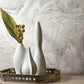 Oil & Marble White & Grey Peel & Stick Wallpaper