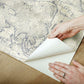 Coastal Map Blue & Beige Peel & Stick Wallpaper